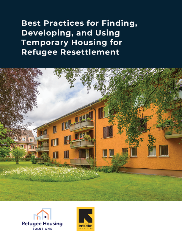 Using Temporary Housing for Refugee Resettlement
